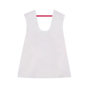 NWT Tela Panerea White Sleeveless Poplin Top